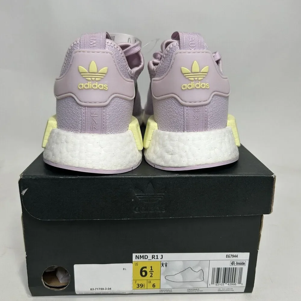 Adidas NMD R1 Boost J “Pastel Pink/Rainbow” 2024 - Picture 4 of 5